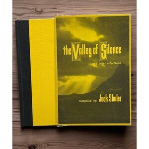 The Valley of Silence & Other Selections Compiled Jack Shuler Hardcover Slipcase
